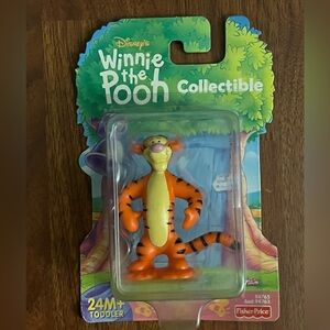 Fisher-Price Tigger Collectible Figure - Orange and Black
